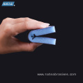 Blue Zirconium Corundum Abrasive Sponge Pads For Furniture